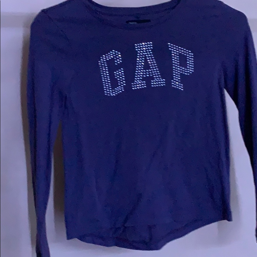 Purple GAP shirt